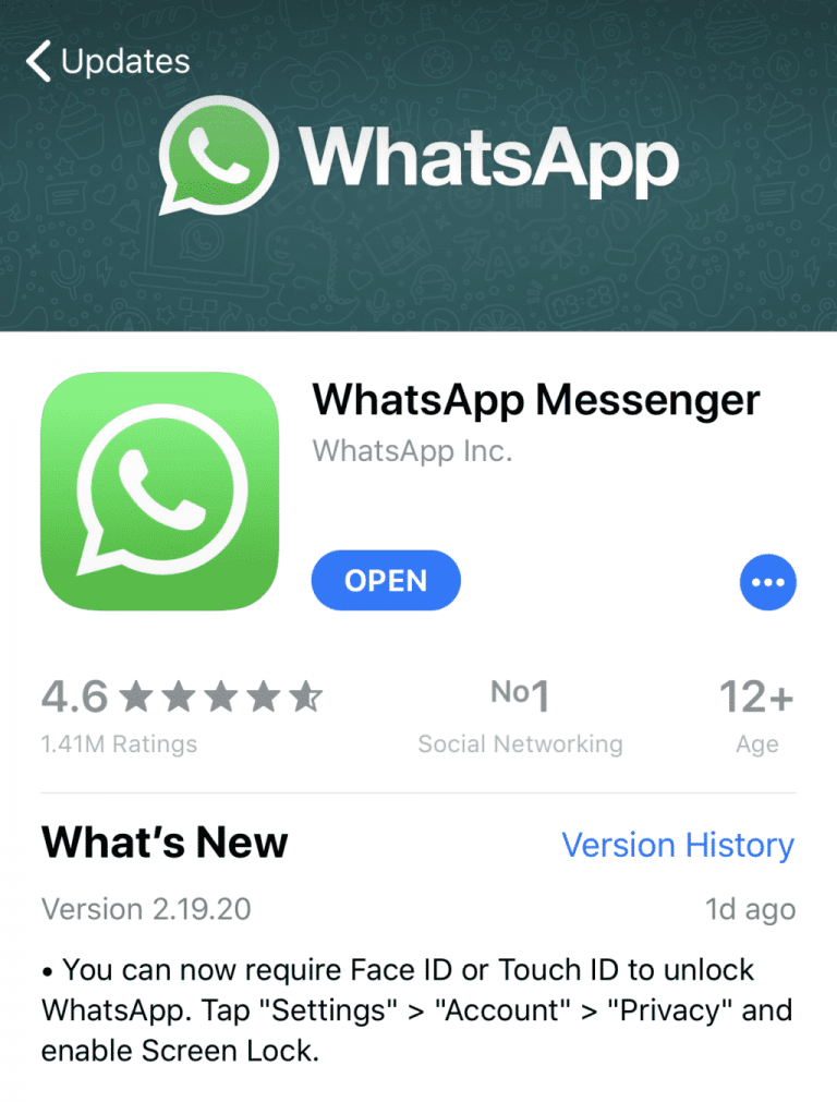 whatsapp screen lock1 | Techlog.gr - Χρήσιμα νέα τεχνολογίας
