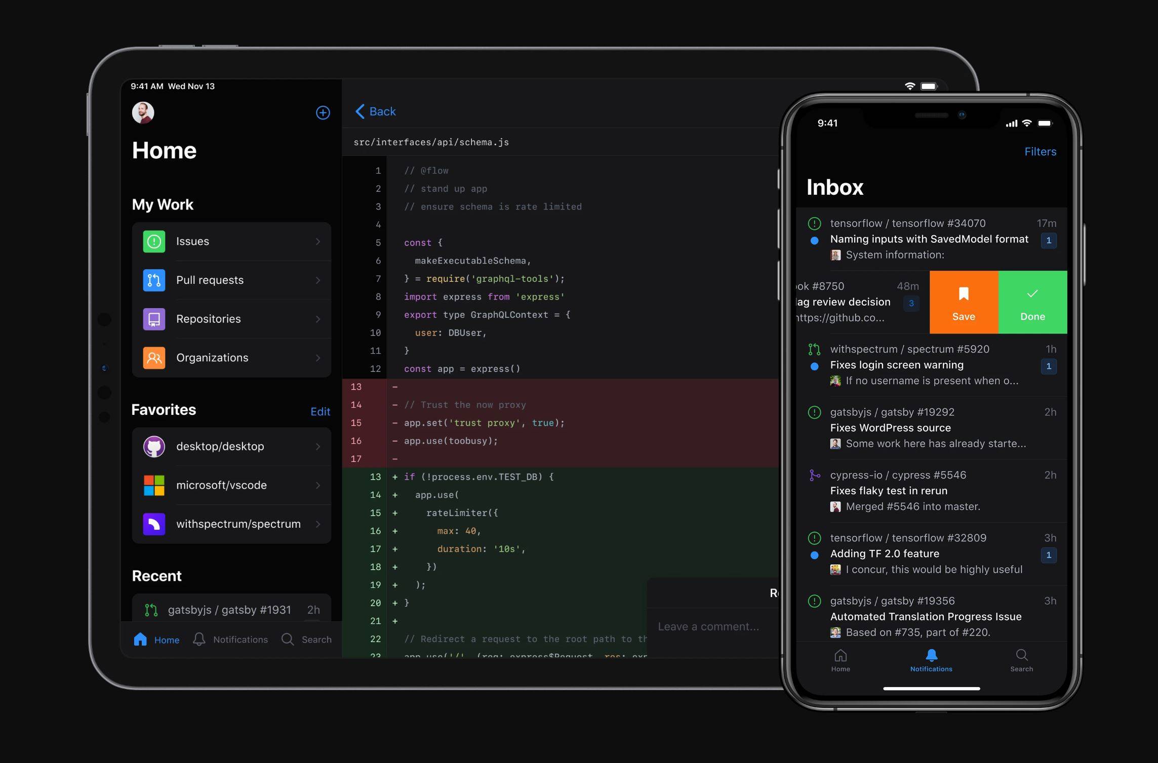 GitHub Mobile apps1 | Techlog.gr - Χρήσιμα νέα τεχνολογίας