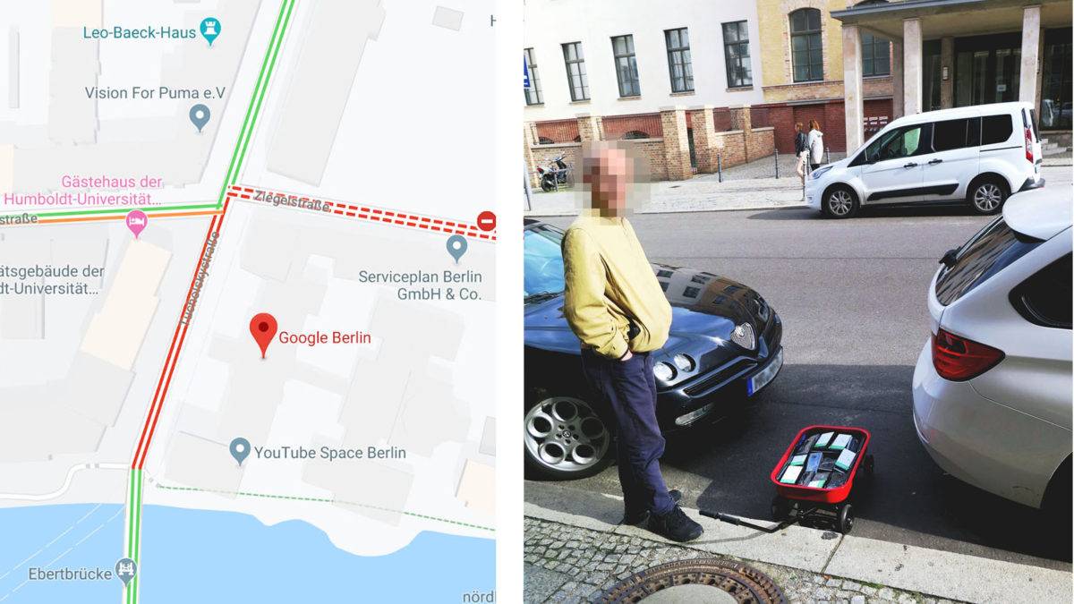 Google Maps Hack Simon Weckert 1200x6751 1 | Techlog.gr - Χρήσιμα νέα τεχνολογίας