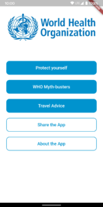 world health organization myhealth app 1 | Techlog.gr - Χρήσιμα νέα τεχνολογίας