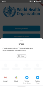 world health organization myhealth app 2 | Techlog.gr - Χρήσιμα νέα τεχνολογίας