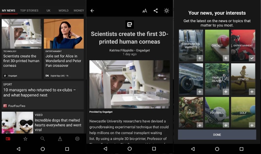 Microsoft News Android app1 | Techlog.gr - Χρήσιμα νέα τεχνολογίας