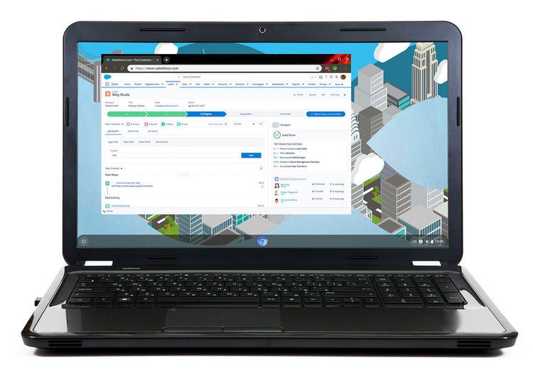 Black Laptop with Salesforce21 | Techlog.gr - Χρήσιμα νέα τεχνολογίας
