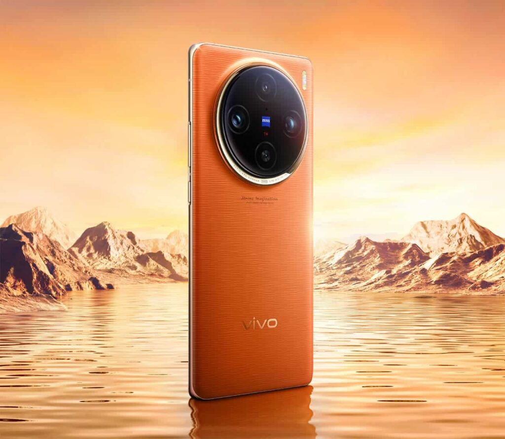 vivo X100 orange color | Techlog.gr - Χρήσιμα νέα τεχνολογίας