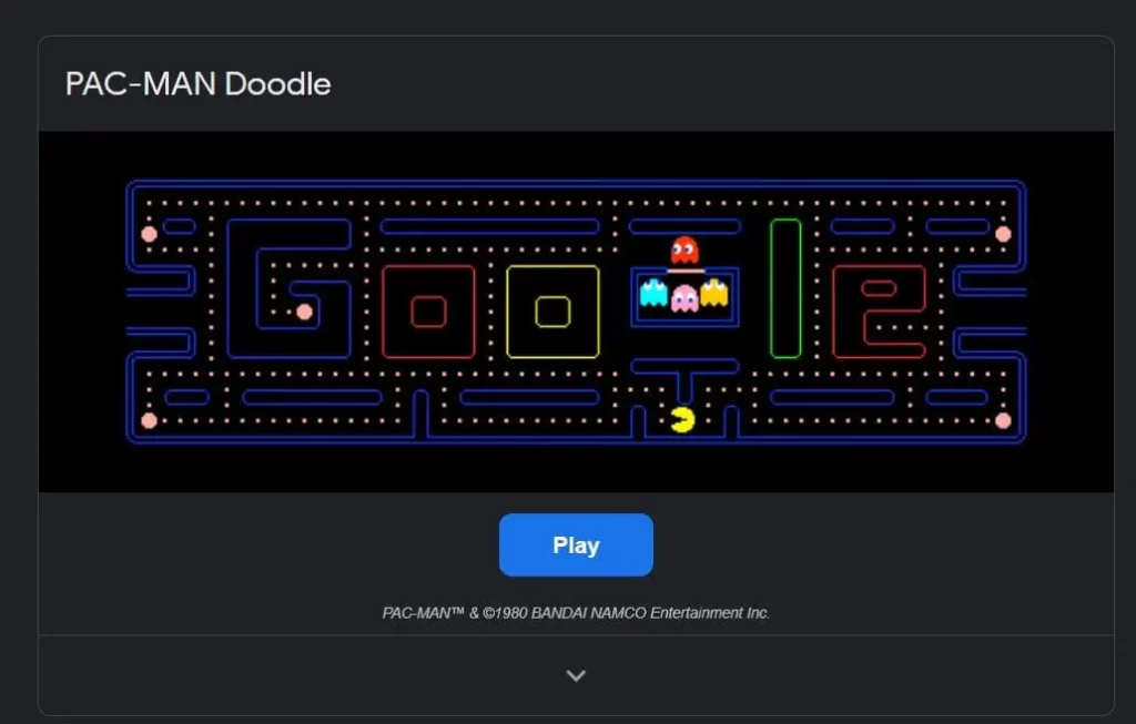 Pac Man Google Game | Techlog.gr - Χρήσιμα νέα τεχνολογίας