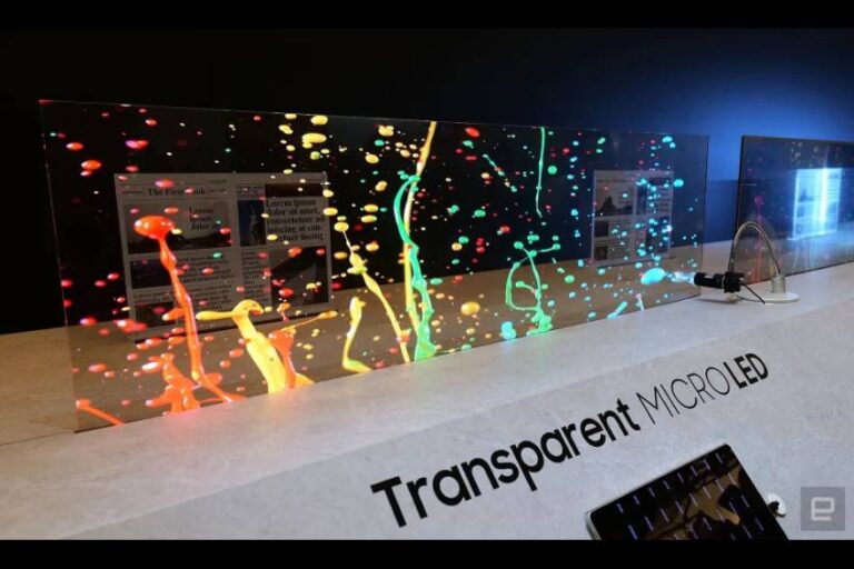 samsung transparent microled tv | Techlog.gr - Χρήσιμα νέα τεχνολογίας