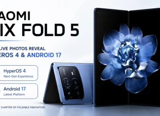Το νέο foldable της Xiaomi, Xiaomi MIX Fold 5 εμφανίστηκε πριν την επίσημη παρουσίαση